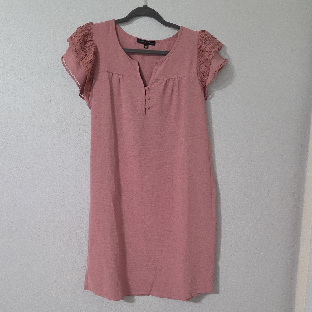 Adrienne Vittadini Blush Pink Blouse